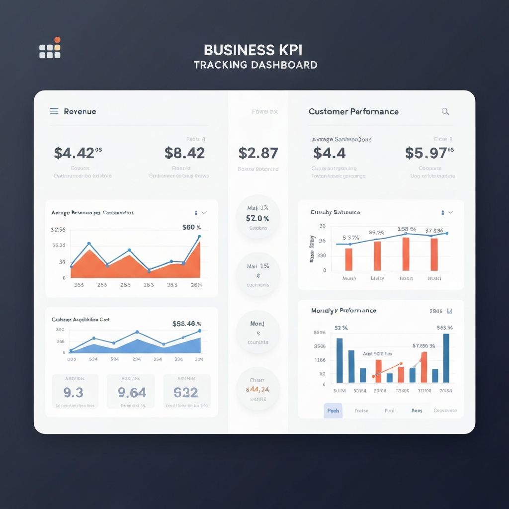 Business KPI Tracking Dashboard